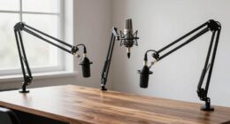 heavy microphone boom arms