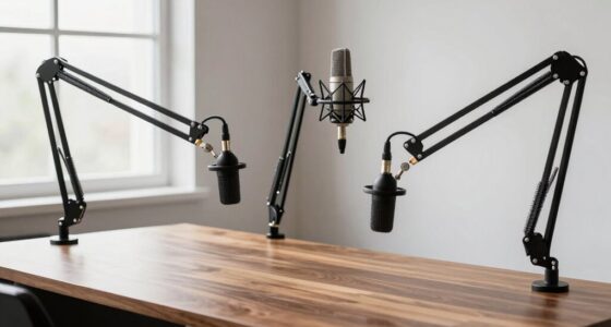 heavy microphone boom arms