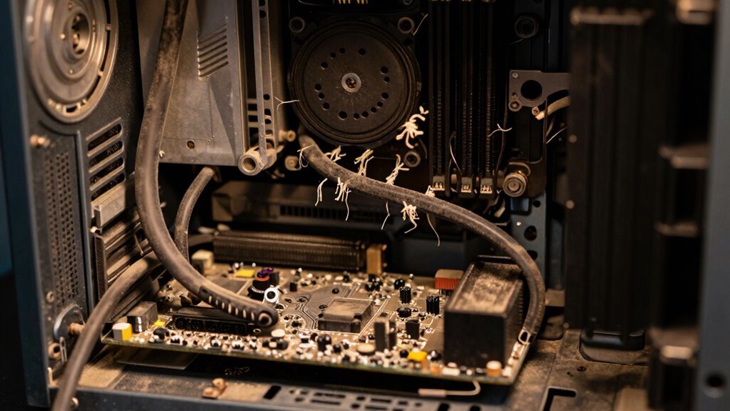 keep pc cool with dusting