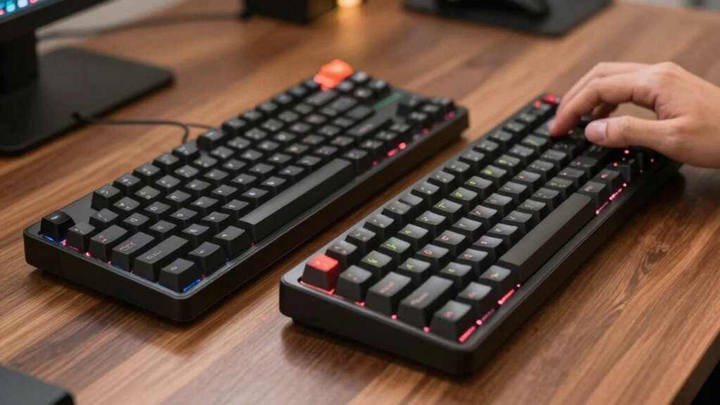 keyboard choice impacts efficiency