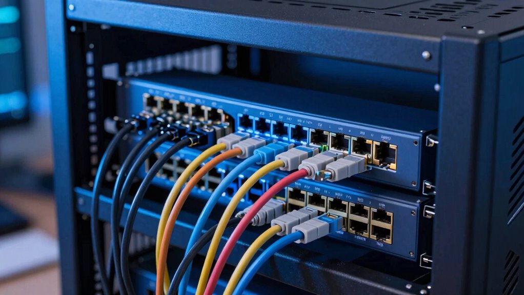 managed switches offer advanced features