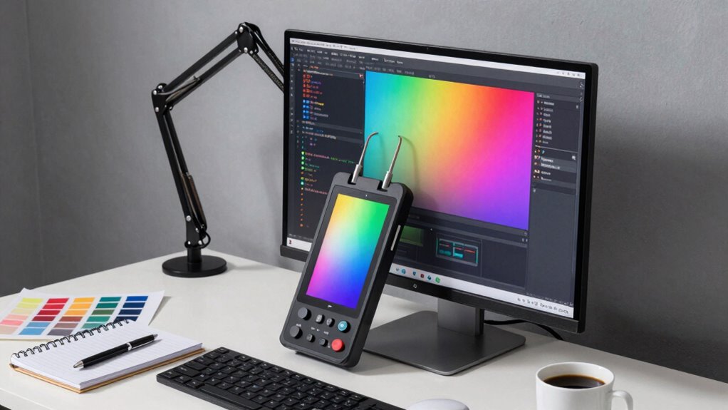 monitor calibration for coding