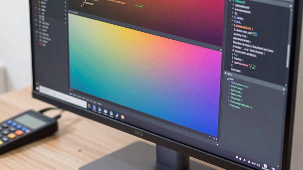 monitor calibration for eye comfort