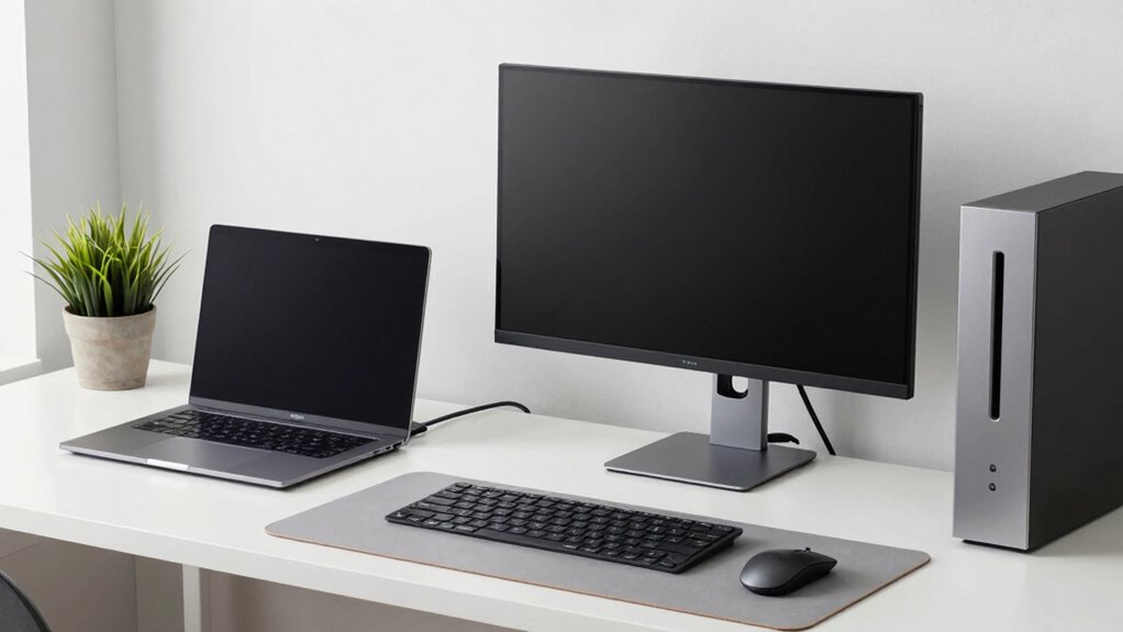 optimize dual computer workspace