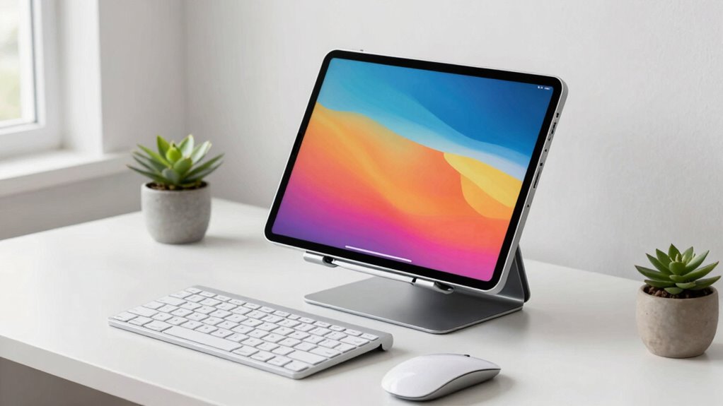 optimize ergonomic tablet setup