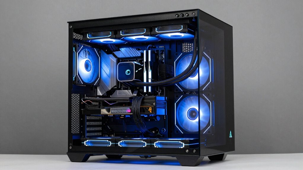 optimized airflow ensures quiet cooling