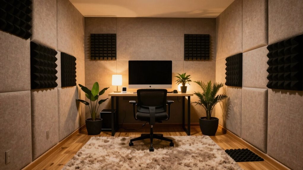 optimizing room acoustic lighting