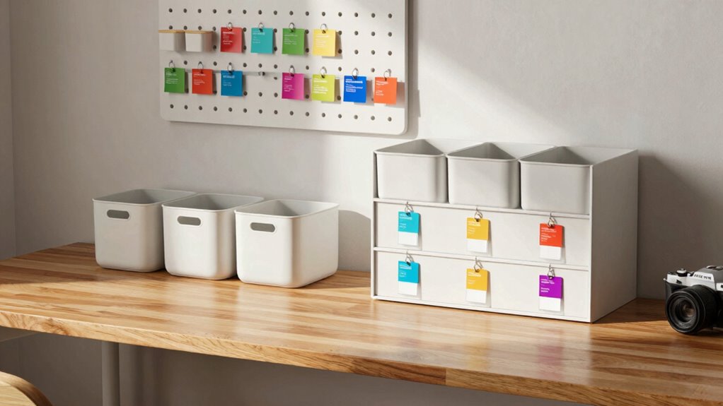 organize color code label effectively