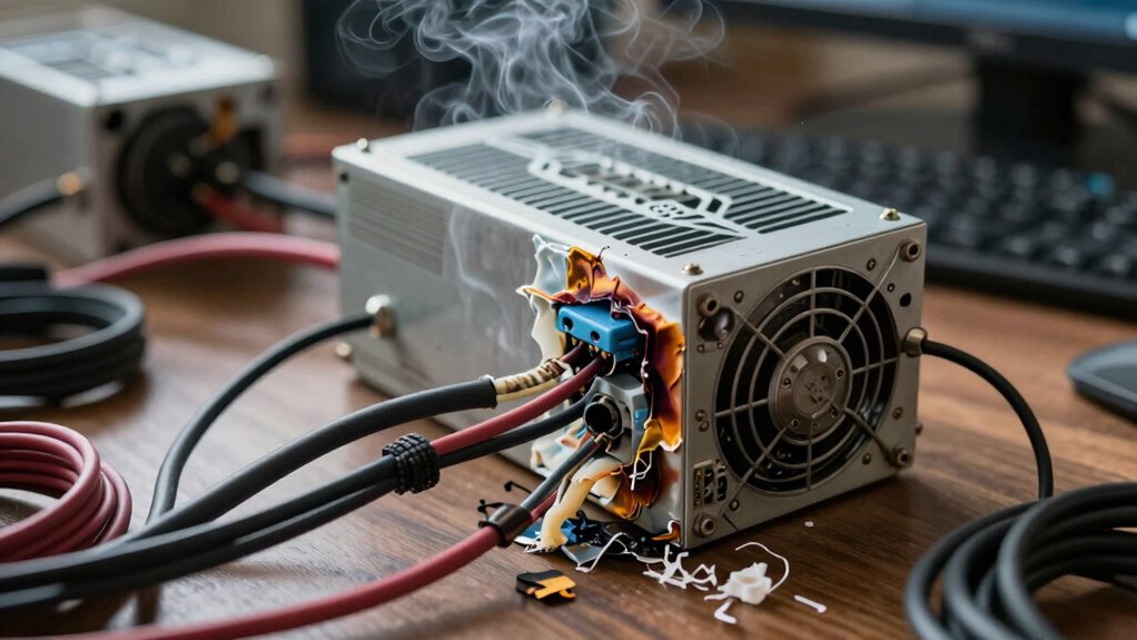 power supply failure causes