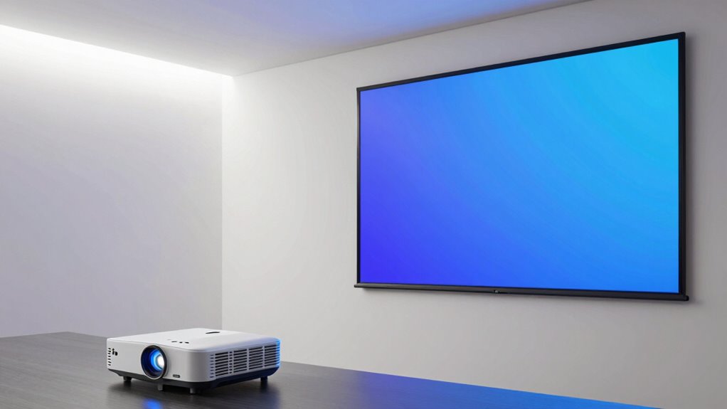 projector vs tv costs