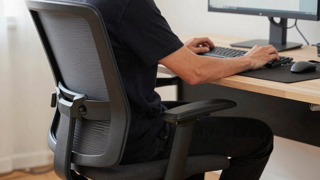 proper ergonomic chair setup