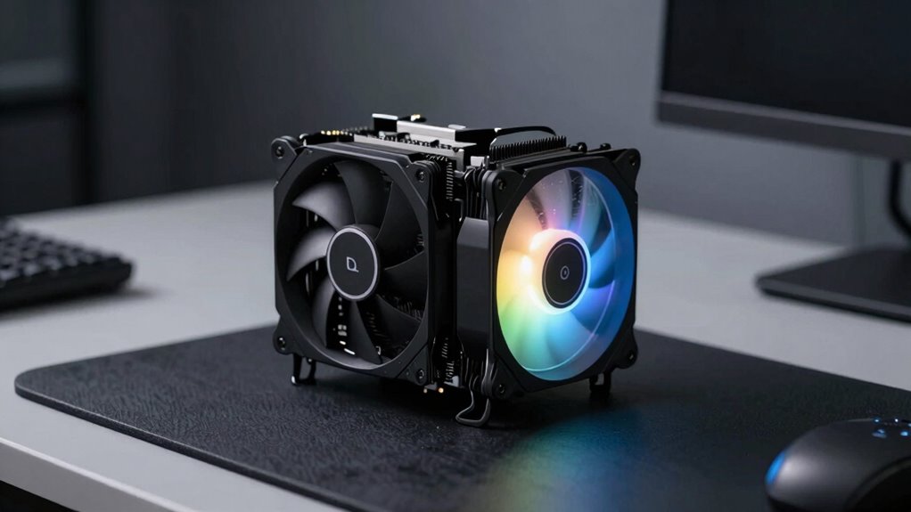 quiet adjustable cooling system