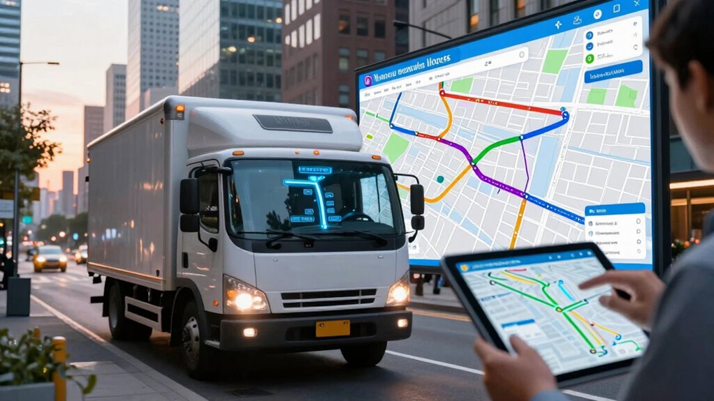 real time efficient route management