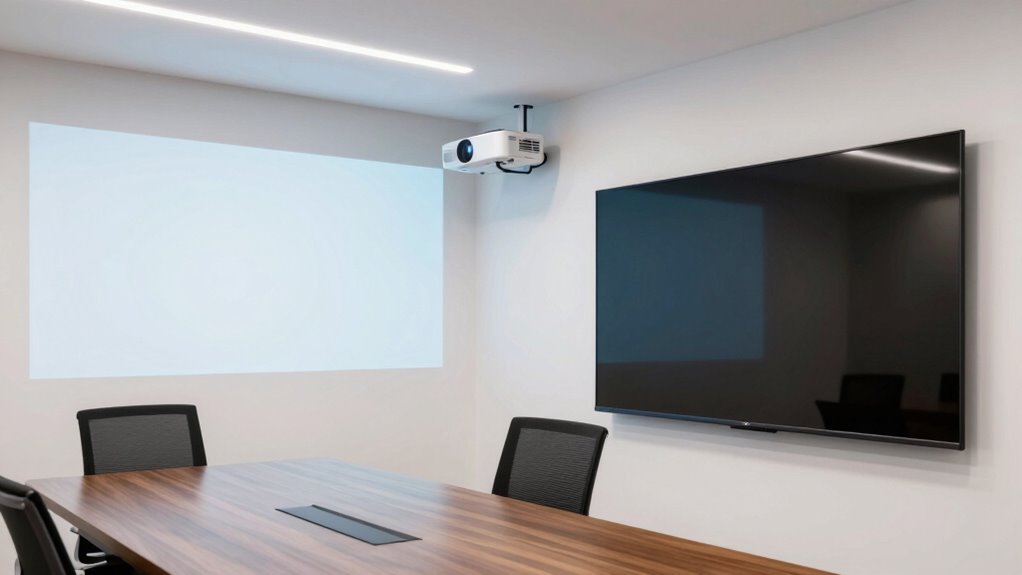 room size influences display choice