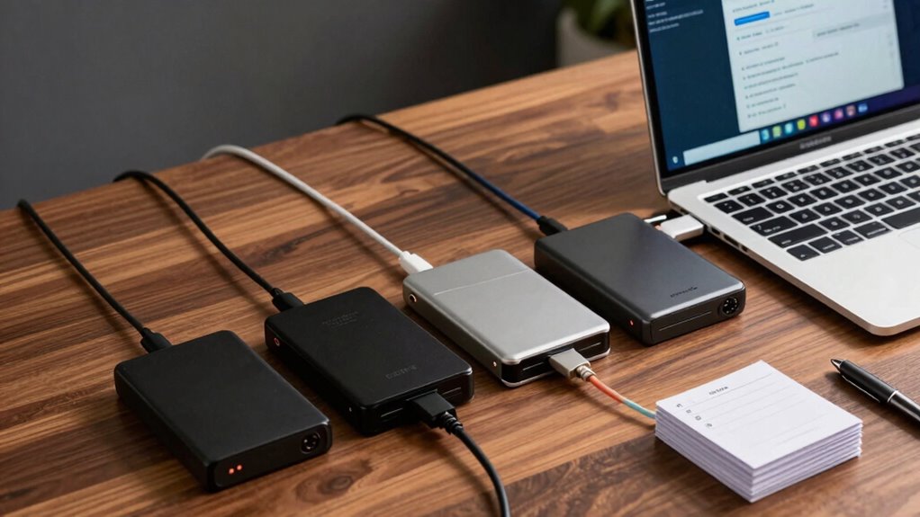 secure external backup rotation