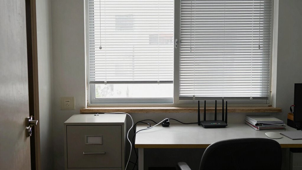 secure home office environment