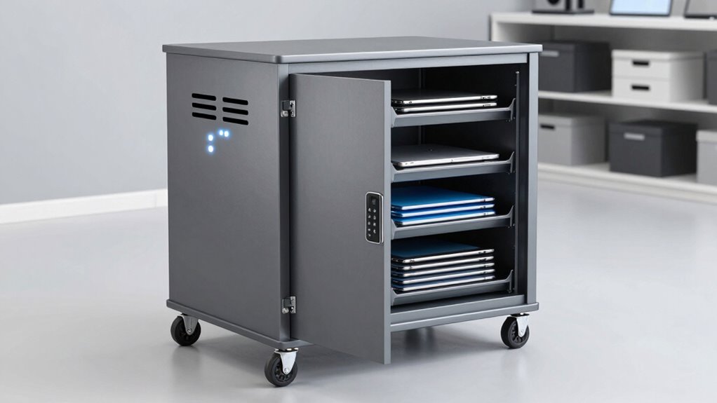 secure organized device charging