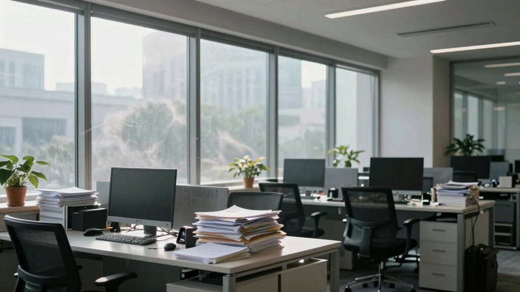 signs of poor office airflow