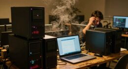 small office overheating issues