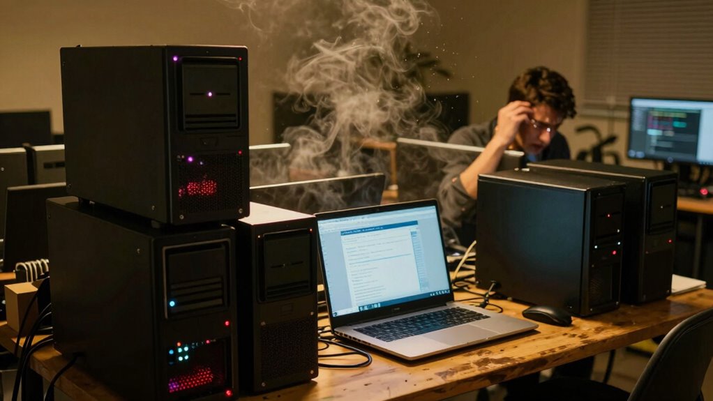 small office overheating issues