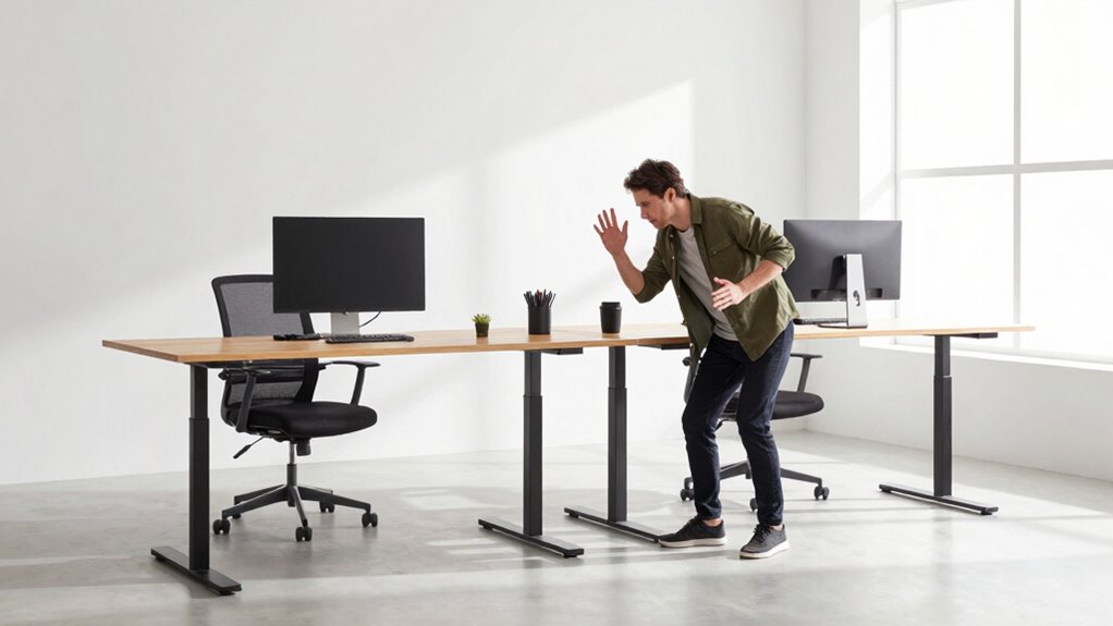 spacious adjustable durable workspace