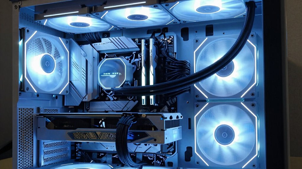 spacious well ventilated pc case