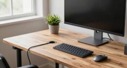 streamlined single cable workspace