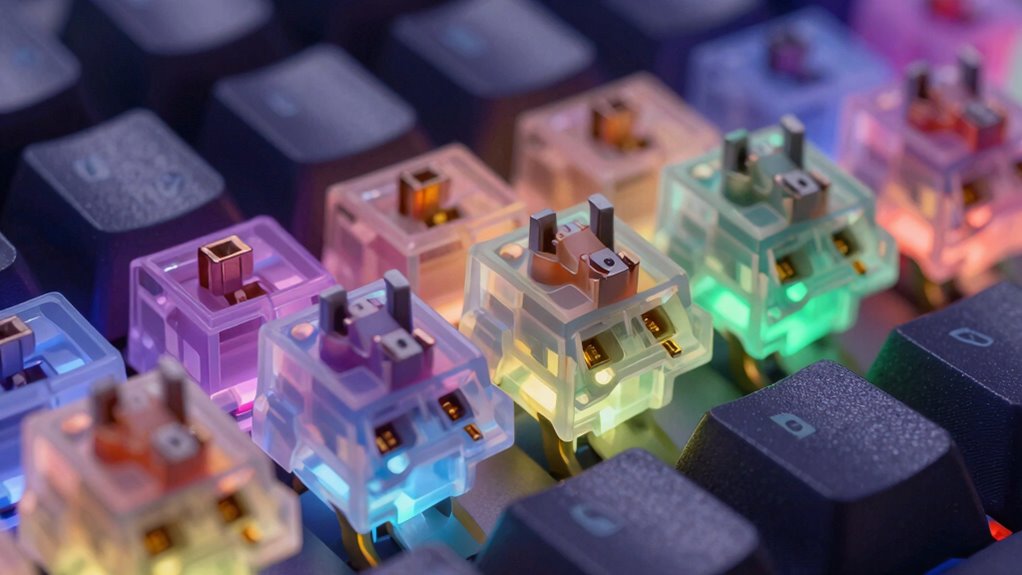 switch lubrication and keycaps