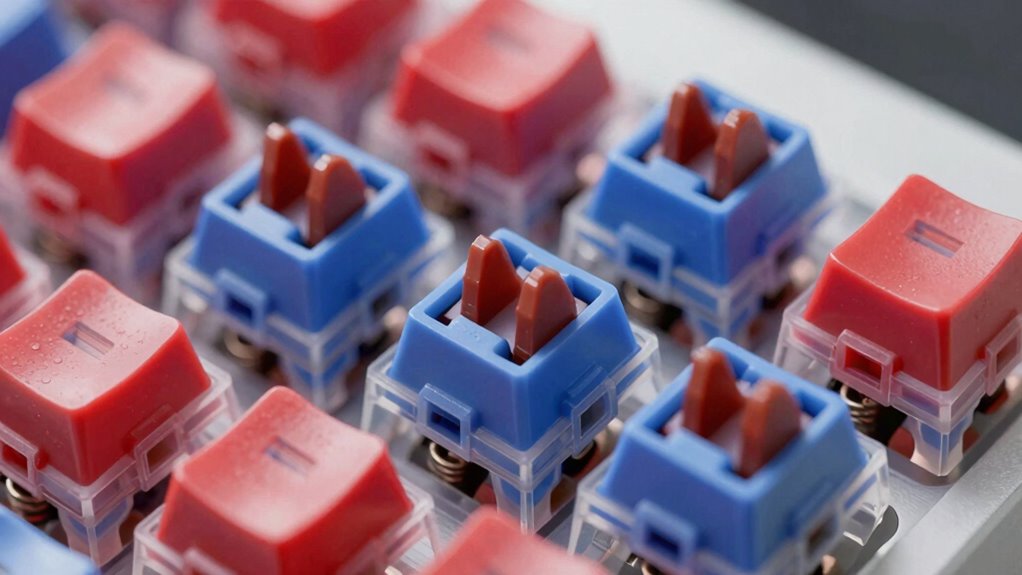 switches influence typing experience