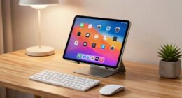 tablet desk setup tips