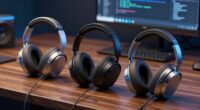top open back headphones