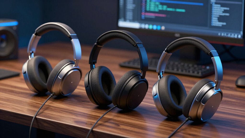 top open back headphones