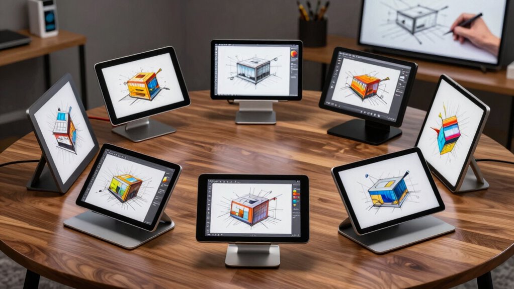 top portable design screens