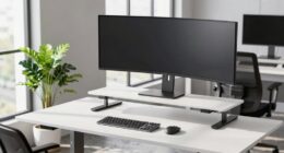 top standing desk converters