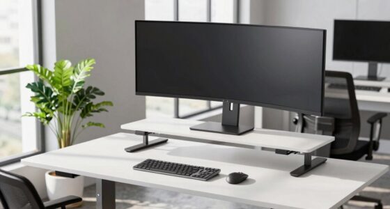 top standing desk converters