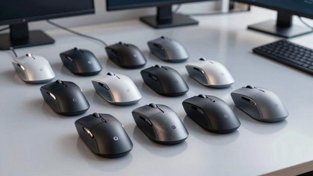 top vertical mice list
