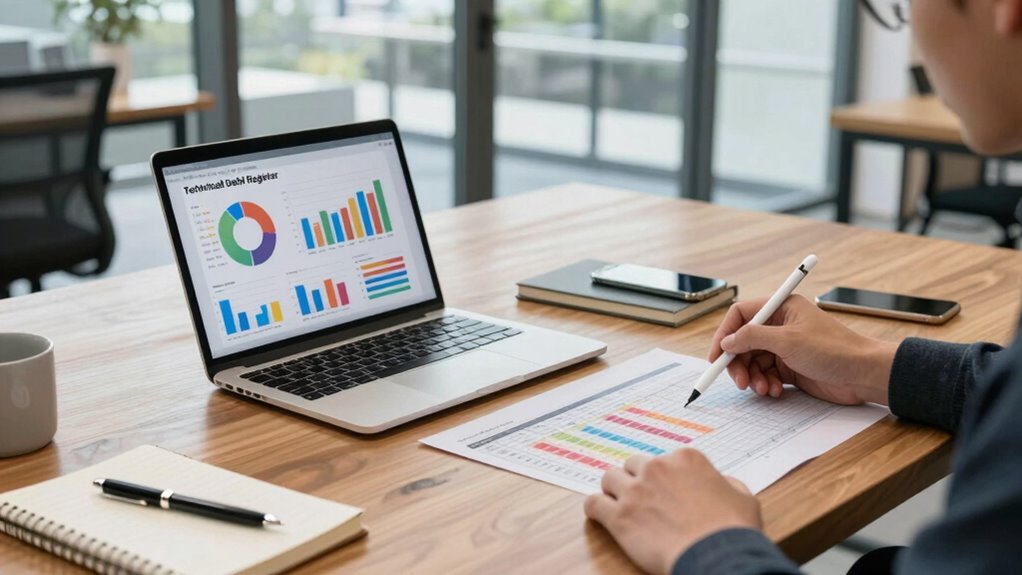 tracking technical debt risks