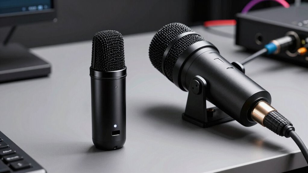 usb vs xlr microphone connections