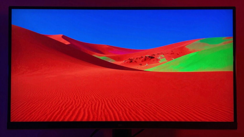 vibrant accurate smooth visuals