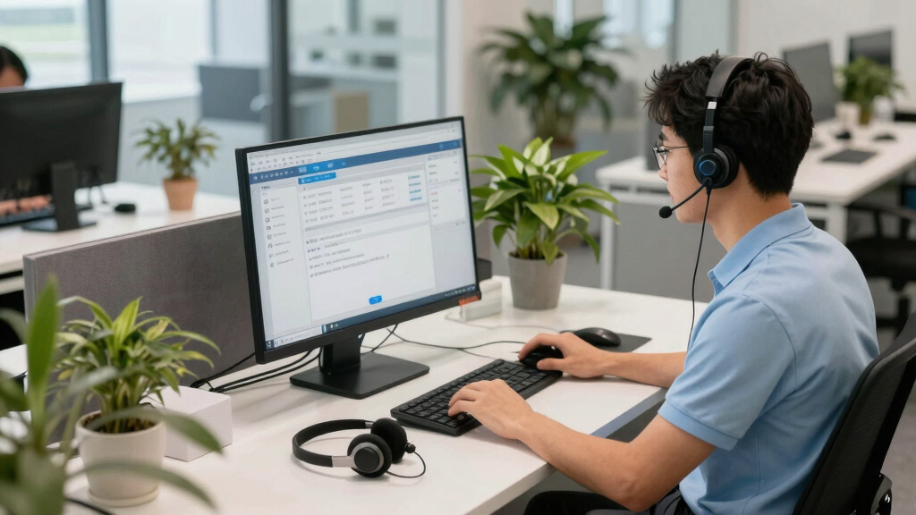 Customer service + BPO. The operational-scale displacement.