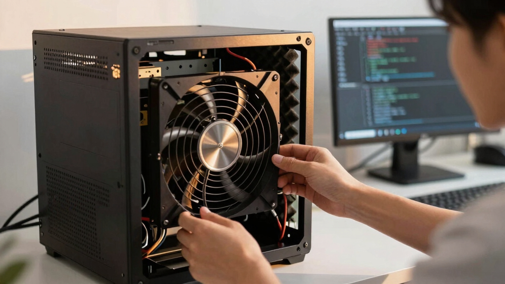 How to Reduce Heat and Noise in a High-Power AI Workstation