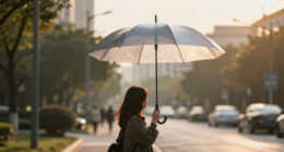 Autonomous Flying Umbrella Follows And Shields Users From Rain And Sunlight