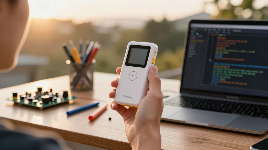 Kode Dot Programmable pocket device for makers, pentesters and geeks