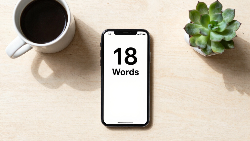 Show HN: 18 Words