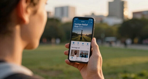 Vertigo relief app