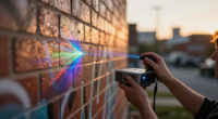 Show HN: Laser Graffiti