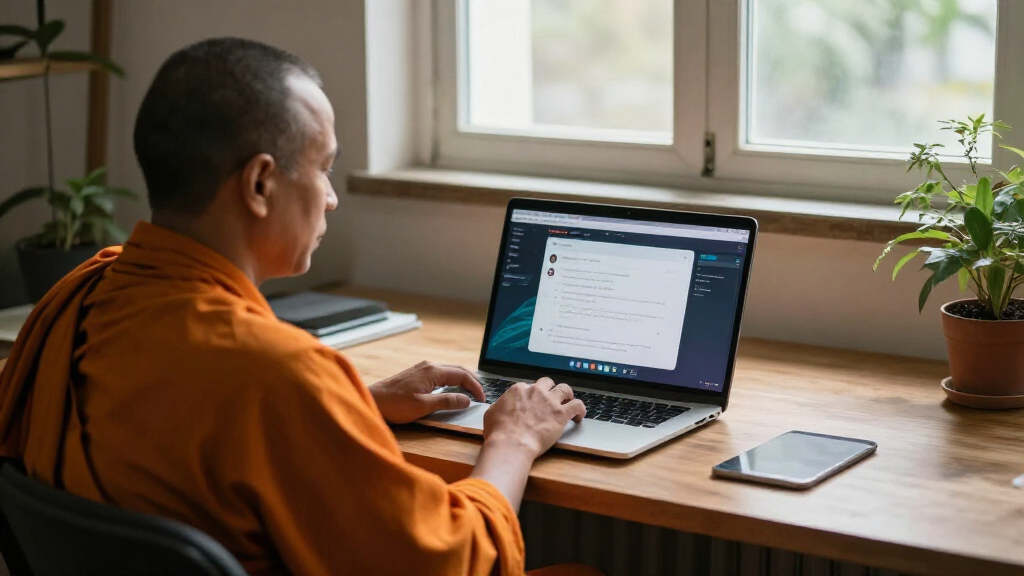 Claude’s Message To A Hindu Monk: Don’t Worry About How We Feel