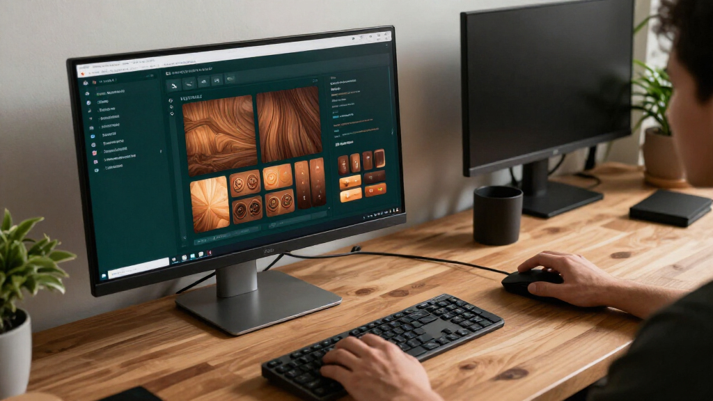 Wayland Desktop For Linux With Skeuomorphic Design